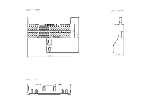 SIMATIC ET 200S Additional terminal 3wire connection springloaded