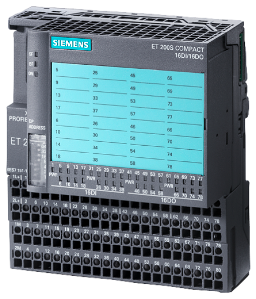 SIMATIC ET 200S Compact module 32DI 24 V DC ST