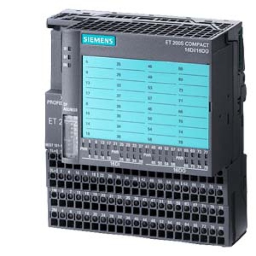 SIMATIC ET 200S Compact module 16DI16DQ 24 V DC05 A ST