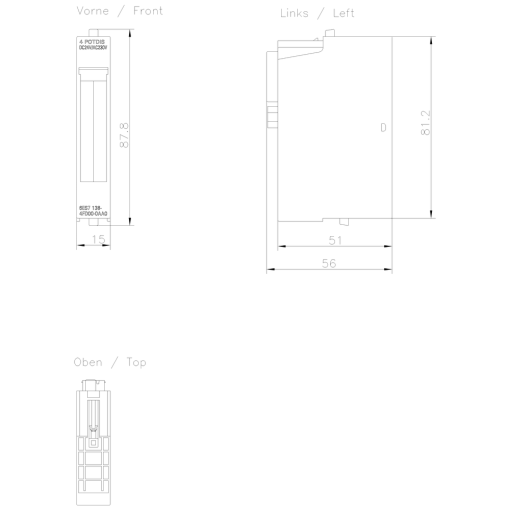 SIMATIC ET 200S 4 POTDIS
