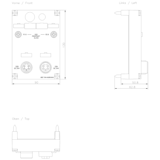 SIMATIC ET 200pro CM IM PN M12 78
