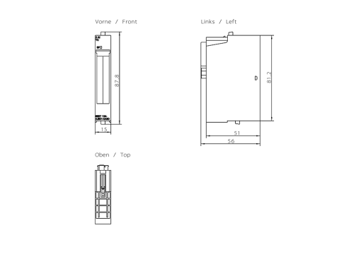 SIMATIC ET 200S 2AI TC ST