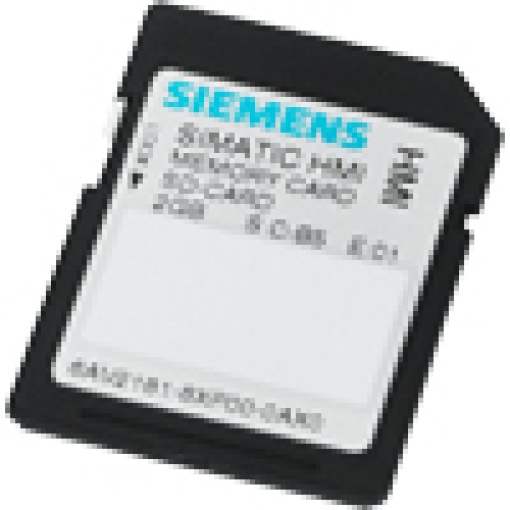 SIMATIC HMI SD memory card 2 GB indoor TIA Portal V11 or higher