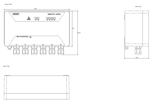 SIMATIC active Field Distributor AFD4 For PROFIBUS PA