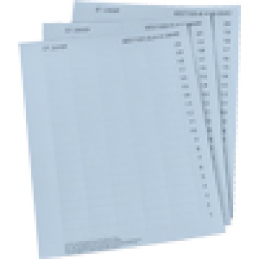SIMATIC ET 200SP Labeling strips paper light gray 10 DIN A4 sheets with 1 00