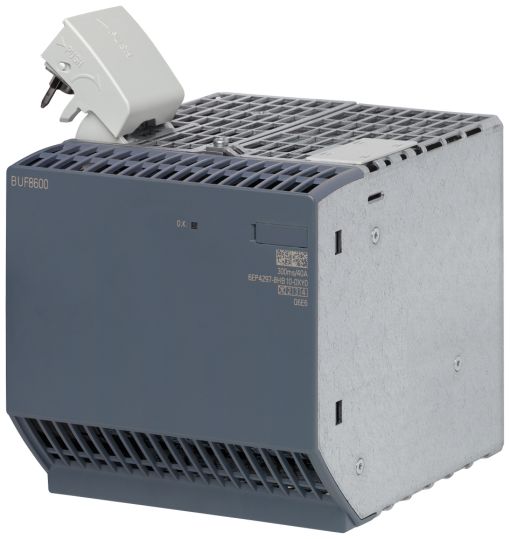 Buffer module SITOP BUF8600 for SITOP PSU8600 with buffer capacity 300ms40A