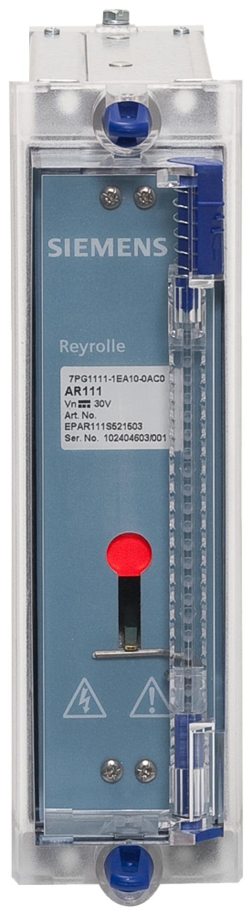 Auxiliary relay AR111 single element hand reset flag hand reset contacts 