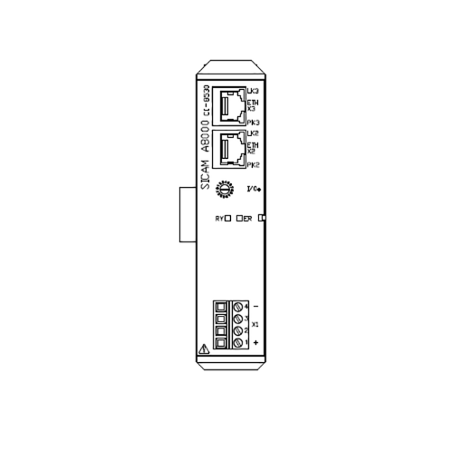 CI8530 module is a Ethernet communication interface module for remote IOs o