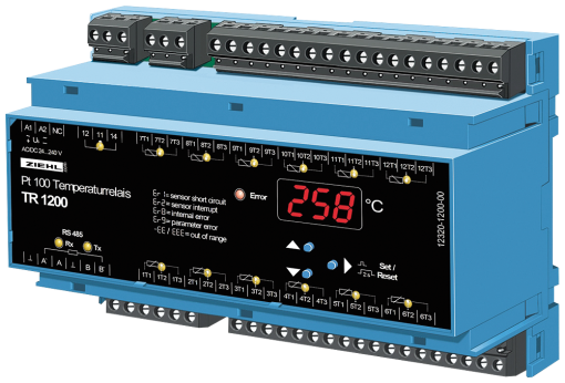 RTDBOX TR1200 DISTRIBUTED INPUTBOX FOR 12 RTDCONNECTIONS PT100 THERMOBOX