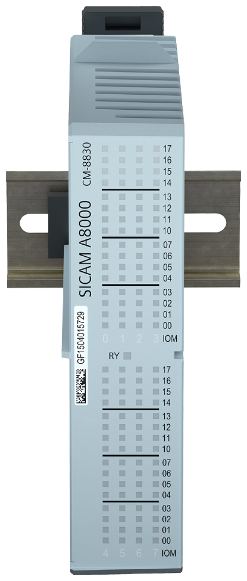 SICAM CM8830 IO Module LED Unit 1 LED Module per IO Line power consumption