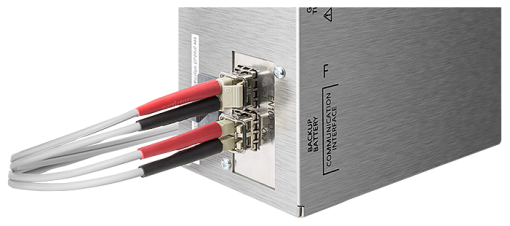 FIBREOPTIC DUPLEX DATA LINE INDOOR PLASTIC INTERNAL WIRE BOTH SIDES WITH S
