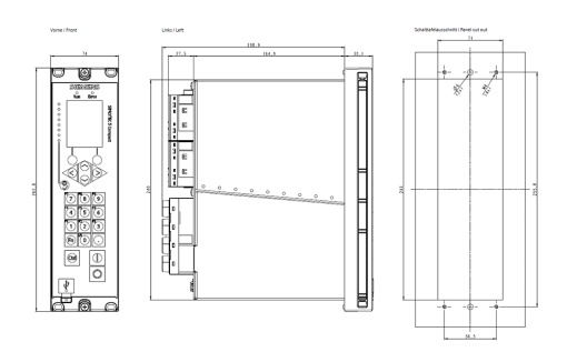 7SX800 universal protection device with basic functionality function extens