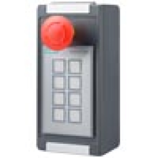 SIMATIC HMI Fixing element IP65 with emergency stop suitable for KP8F