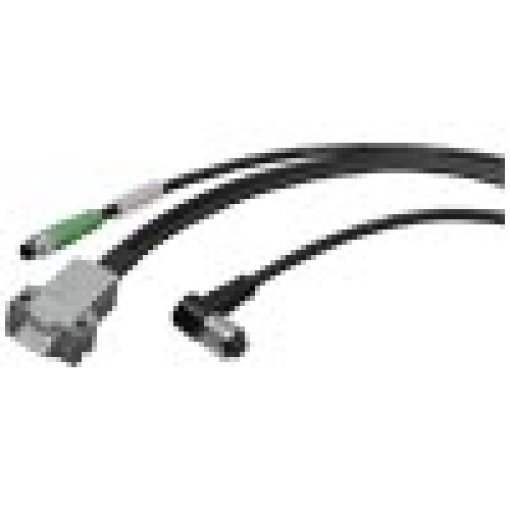 Plugin cable preassembled M8 plug RS232 between RF200300 reader and PC 5m