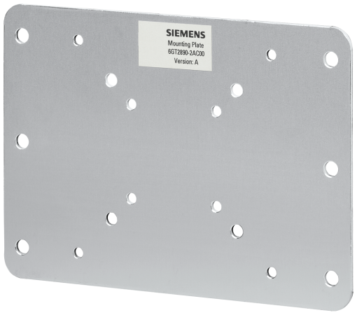 Aluminum holding plate for RF610R RF615R readers and RF615A RF622A antennas