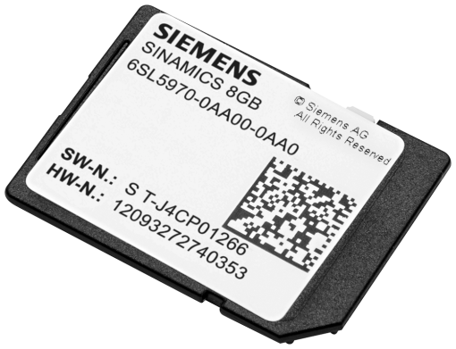 SINAMICS SD card 8 GB empty