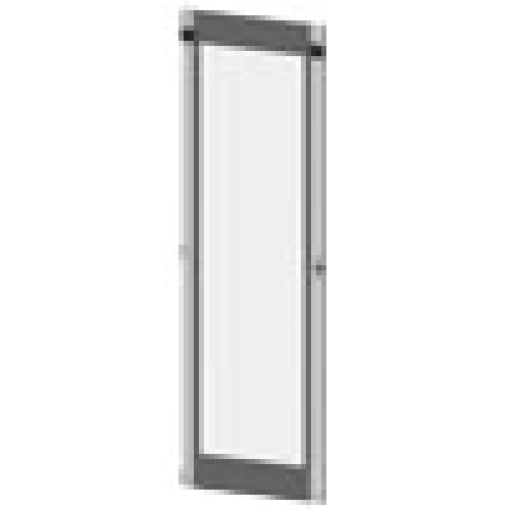 SIVACON S4 Giugiaro glass door IP55 H 2000 mm W 600 mm doublebit left
