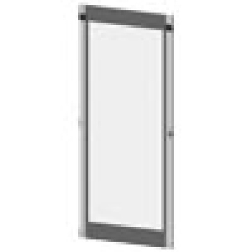 SIVACON S4 Giugiaro glass door IP55 H 2000 mm W 800mm doublebit left