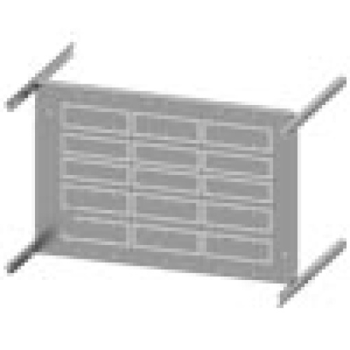 SIVACON S4 mounting panel 3VL13 up to 250 A 4pole plugin socket H 350 mm