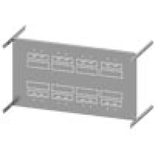 SIVACON S4 mounting panel 3VL4 up to 400 A 3pole fixed plugin withdrawab