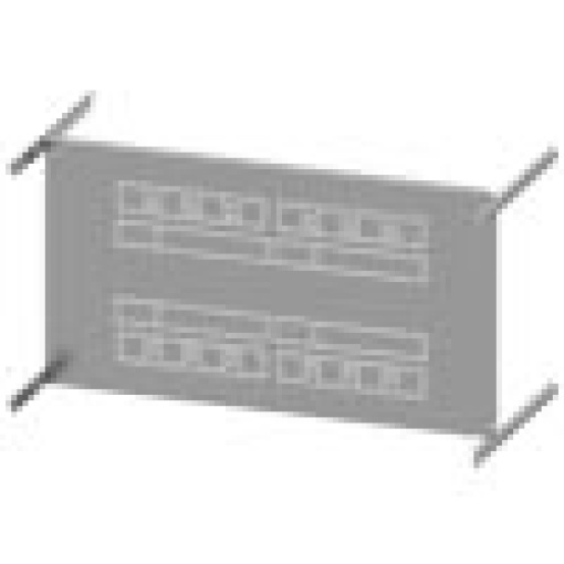 SIVACON S4 mounting panel 3VL5 up to 630 A 34pole fixedmountedpluginwi
