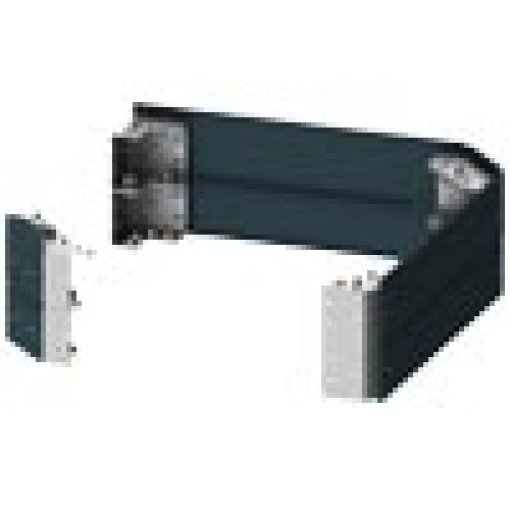 SIVACON S4 base corner pieces with cover for corner section H 200 mm D 600 mm
