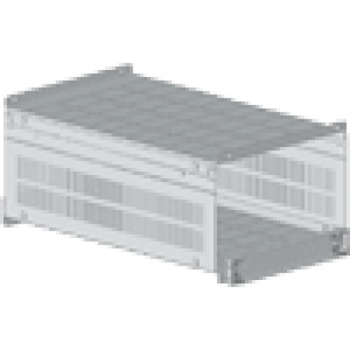 SIVACON S4 main busbar rear W 850 mm D 800 mm