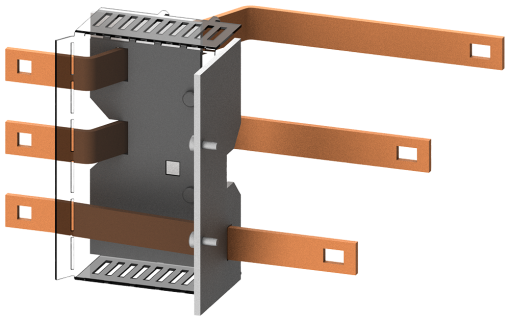 SIVACON S4 connection vertical busbar 3NP 1153 NH2 to 400 A