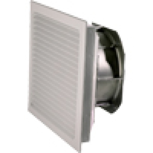 Filter fan cutout W 292 mm H 292 mm RAL 7035 IP54