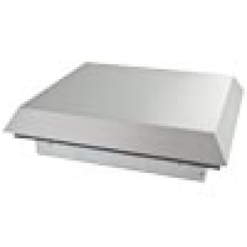 Roof fan cutout W 345 mm H 265 mm RAL 7035 IP54