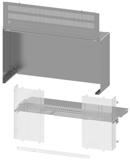 SIVACON S4 separation 3WA size II main busbar top W 800 mm D 600 mm