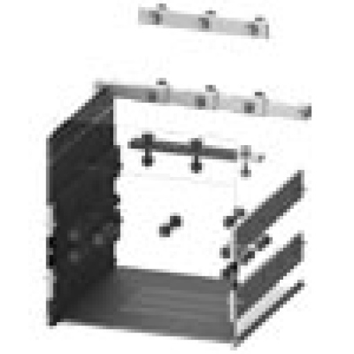 SIVACON S4 vertical busbar connection 3WL size I fixedmounted 3pole W 4