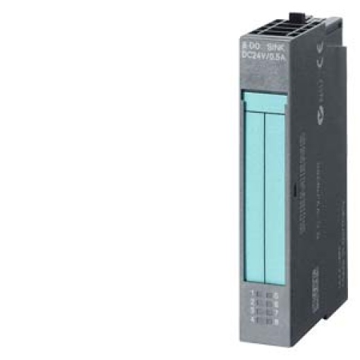 SIPLUS ET 200S 8DQ 24 V DC05 A sink output 25  70 C with conformal co