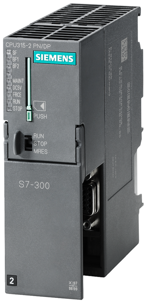 SIPLUS S7300 CPU 315F2 PNDP 512 KB EN 50155 T1 Cat 1 Cl AB based on 6ES73