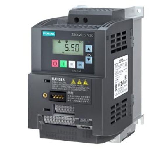 SINAMICS V20 1 AC 200240 V 110 kW IP20  UL open type FSAC B