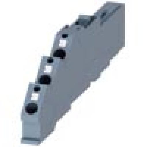 Auxiliary supply connector for circuit breaker or guide frame pushin acces