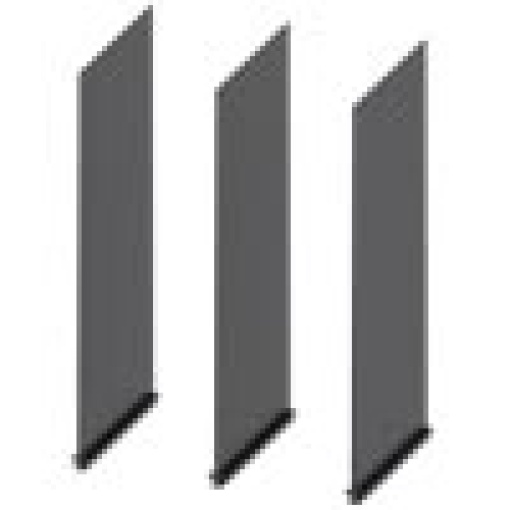Phase barriers H200 mm for 4pole 6 units for fixedmounted breaker Ue gt