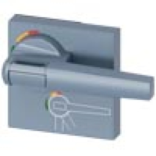 Handle for doorcoupling rotary operating mechanism standard accessory for c