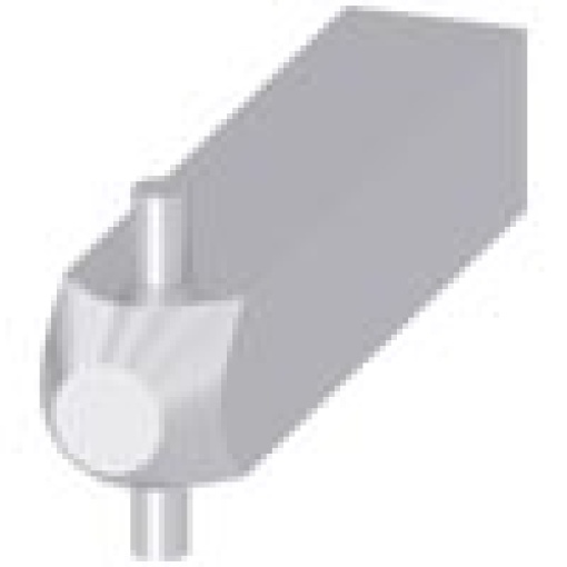 Shaft stub for doorcoupling rotary operating mechanism 500 mm accessory for