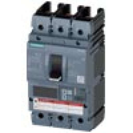 Circuit breaker 3VA6 UL frame 250 breaking capacity class H 65kA  480V 3pole