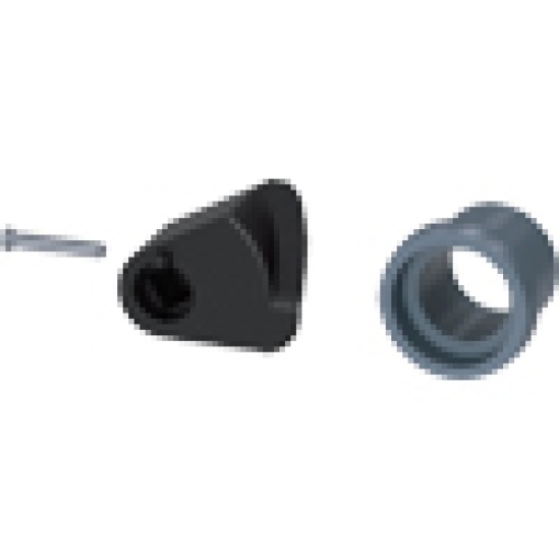 Cylinder lock adapter accessory for withdrawable unit