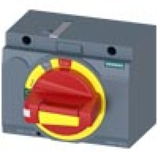 Front mounted rotary operator EMERGENCY OFF IEC IP3040 accessory for 3VA2
