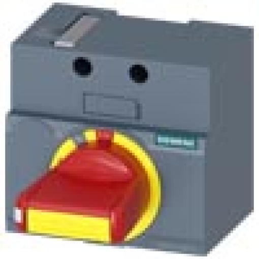 Front mounted rotary operator EMERGENCY OFF IEC IP3040 accessory for 3VA1