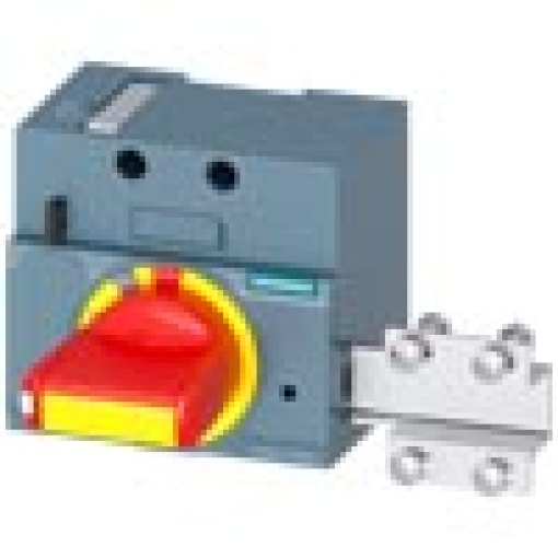 Front mounted rotary operator EMERG OFF IP30 NEMA type 1 with door interl