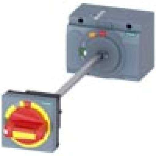 Doorcoupling rotary operating mechanism EMERGENCY OFF IEC IP65 with door in