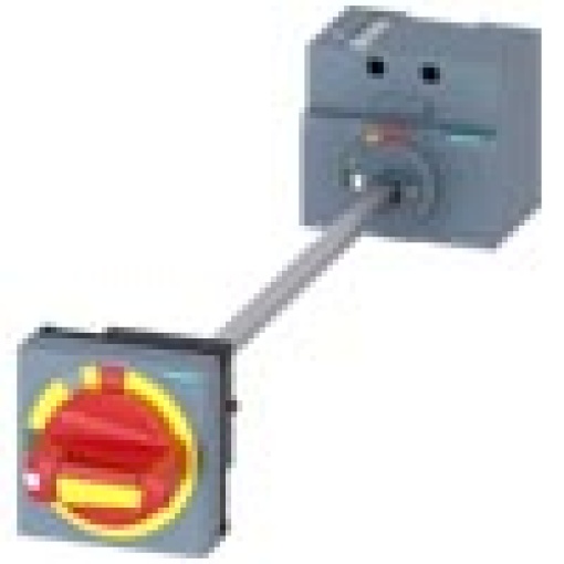 Doorcoupling rotary operating mechanism EMERGENCY OFF IEC IP65 with door in
