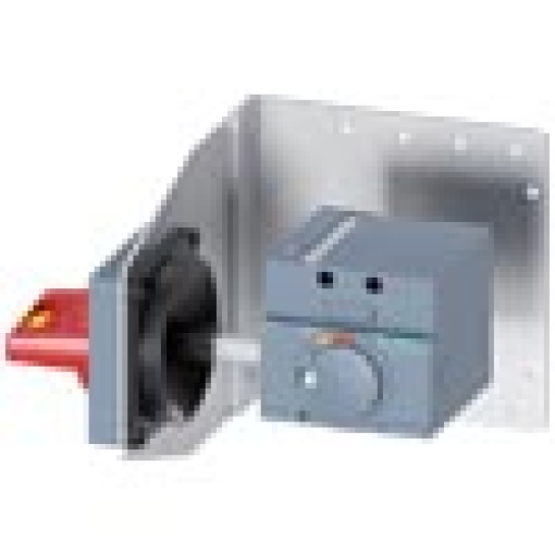 Side wall mounted rotary operator emergency off IEC IP65 with mounting brac