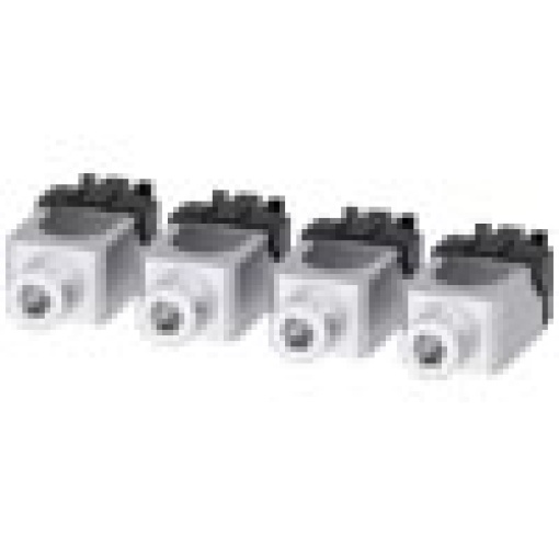 Circular conductor terminal 4 units accessory for 3VA1 250