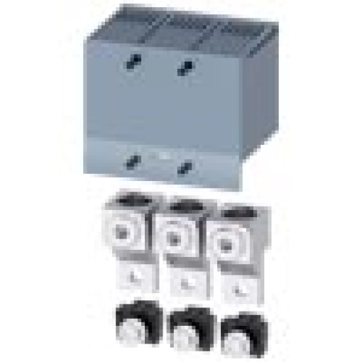 Circular conductor terminal large with control wire voltage tap 3 units ac