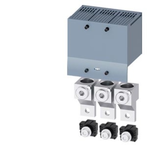 Circular conductor terminal large with control wire voltage tap 3 units ac